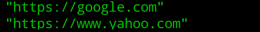 json-just-urls